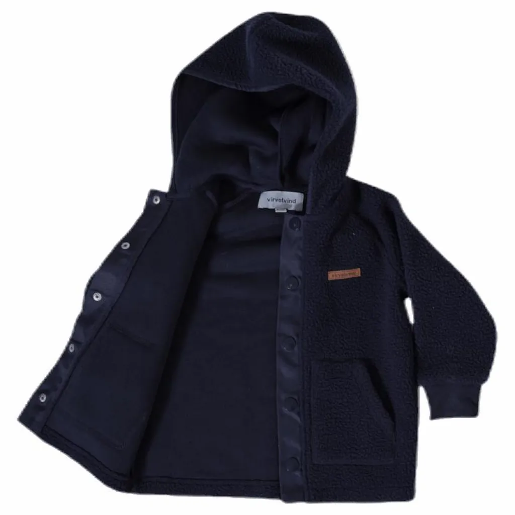 Burrig Fleece Blue*Virvelvind Clearance