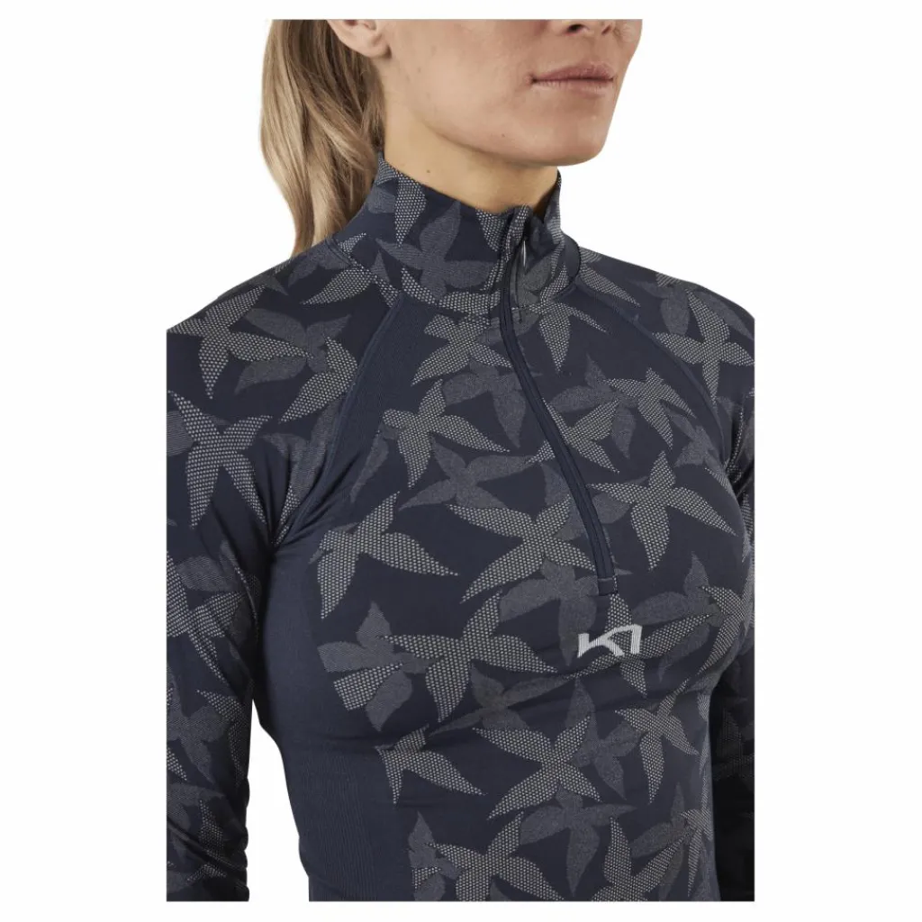 Butterfly Half-Zip Shirt Blue*Kari Traa Sale