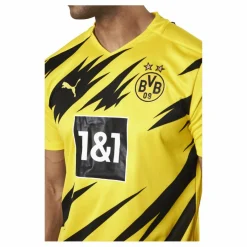 Puma Bvb Home Shirt Replica SS Black/Yellow Gul Best