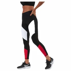 Cadence Blocked Tights Red*Björn Borg Outlet