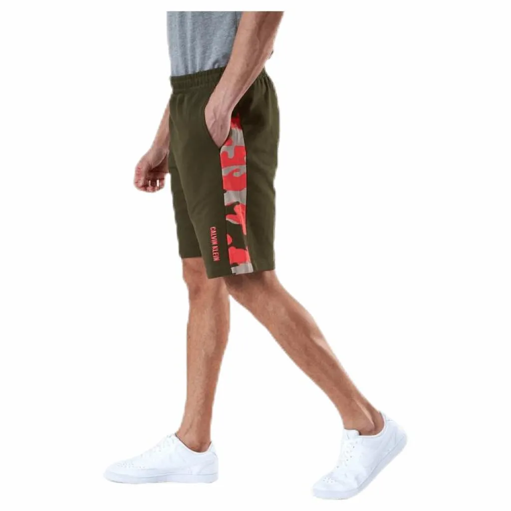 Camo 9" Knit Shorts Patterned/Green*Calvin Klein New