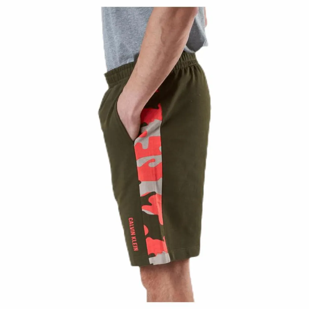 Camo 9" Knit Shorts Patterned/Green*Calvin Klein New