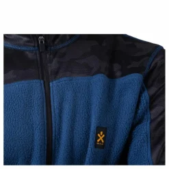 Bula Camo Fleece Jacket Blue Best