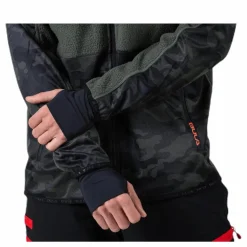 Bula Camo Fleece Jacket Green Grön Hot