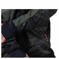 Bula Camo Fleece Jacket Green Grön Hot