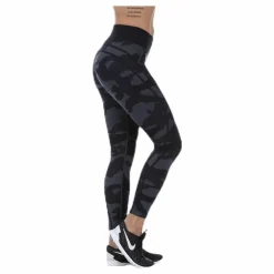 Better Bodies Camo High Tights Black Svart Discount
