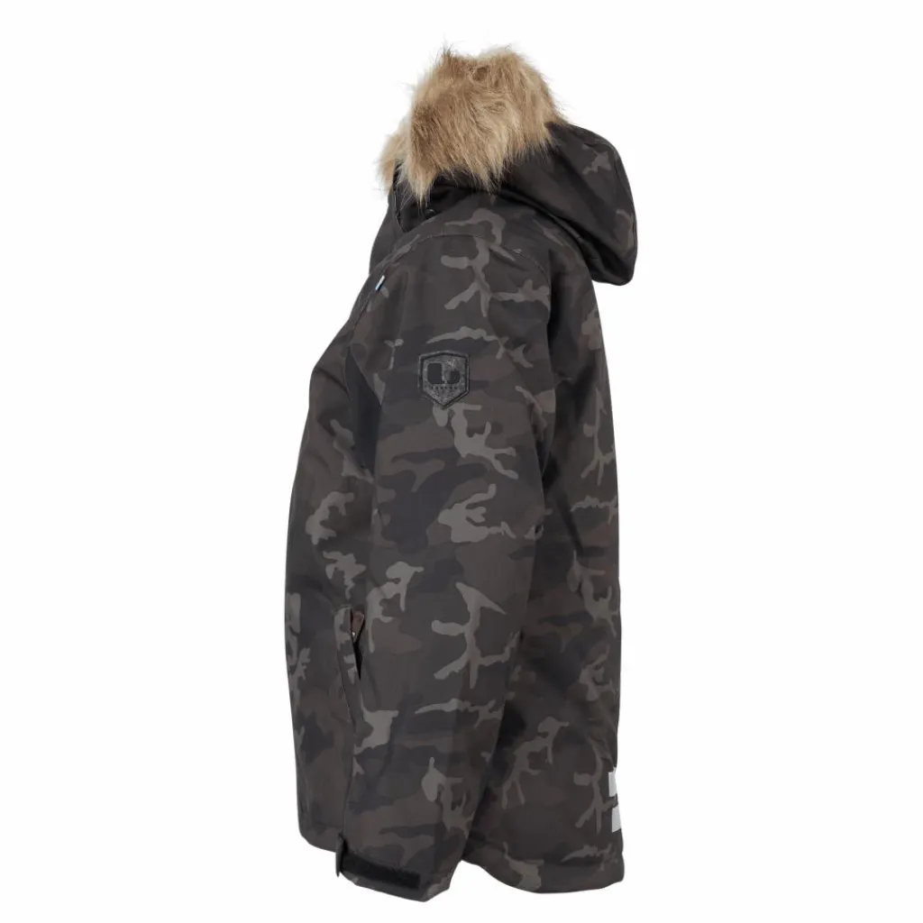 Lindberg Camo Jacket Brown Flerfärgad Discount