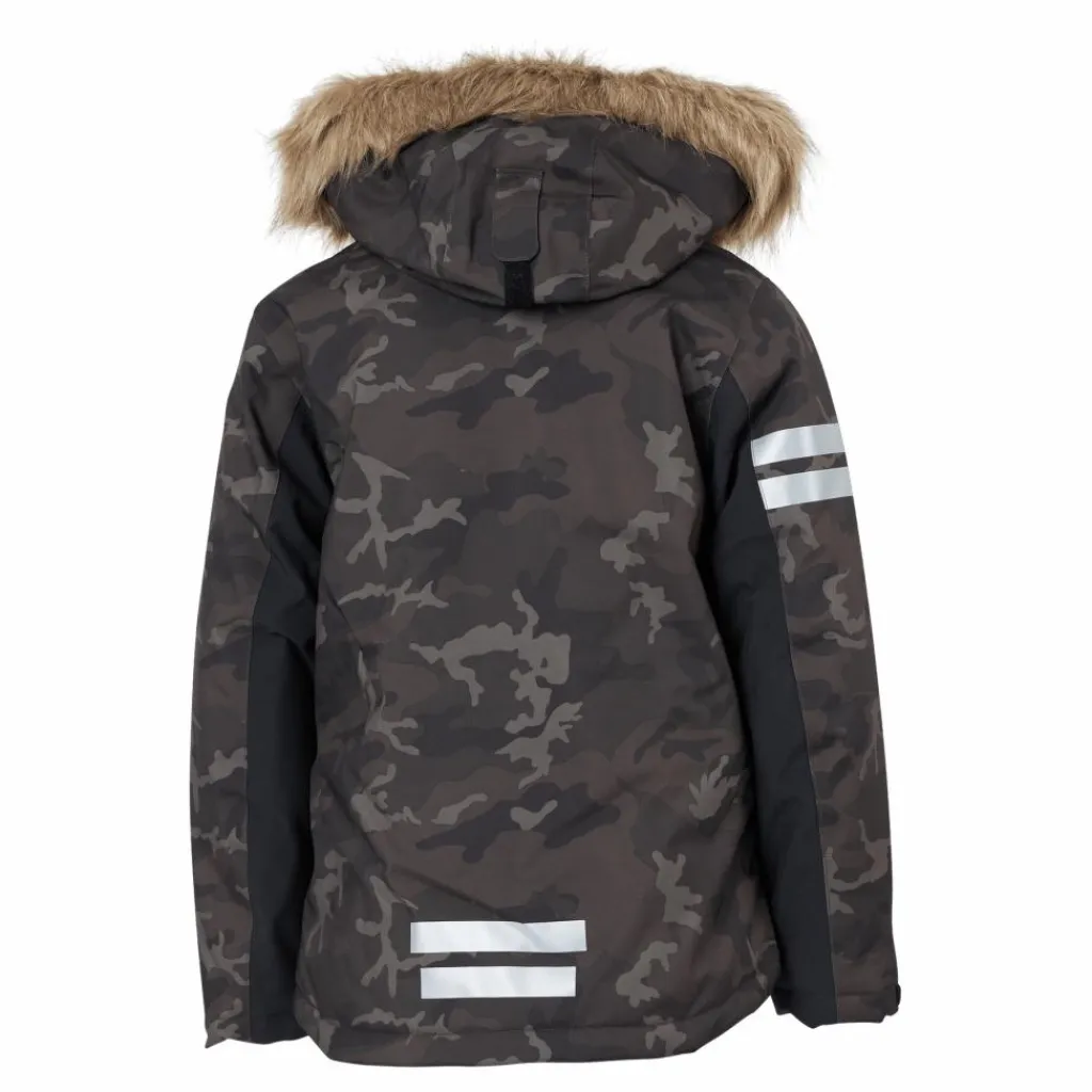 Lindberg Camo Jacket Brown Flerfärgad Discount
