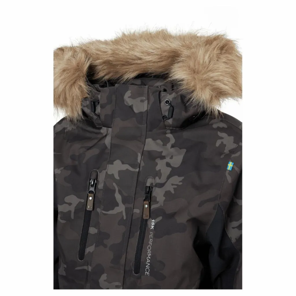 Lindberg Camo Jacket Brown Flerfärgad Discount