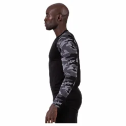 Camo Merino Wool Crew Black*Bula Sale