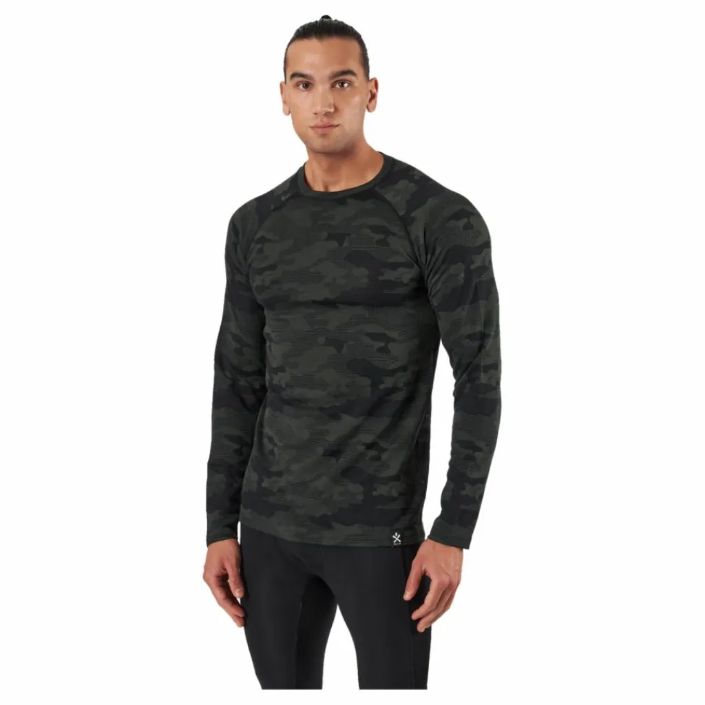 Camo Merino Wool Crew Dolive*Bula Sale