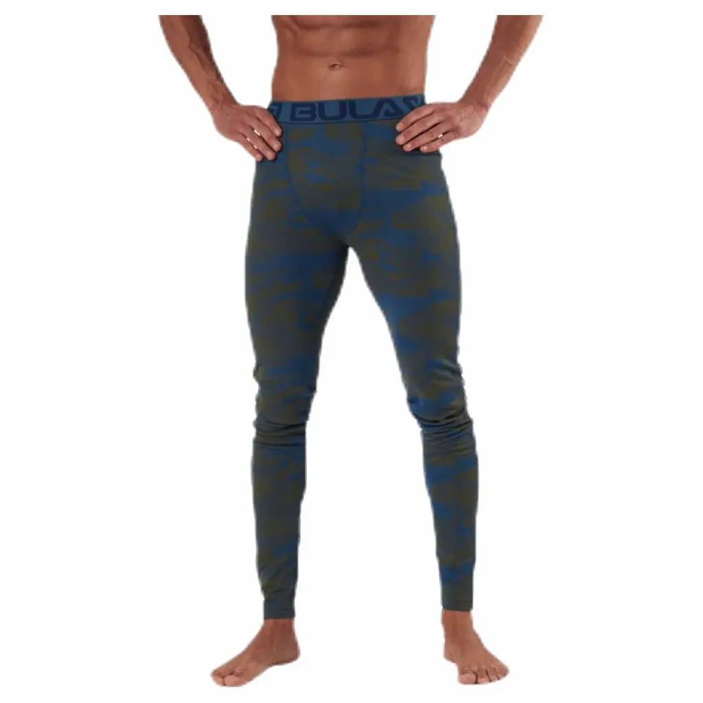 Bula Camo Merino Wool Pants Blue/Green Blå och Grön Best