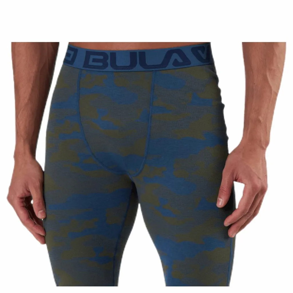 Bula Camo Merino Wool Pants Blue/Green Blå och Grön Best