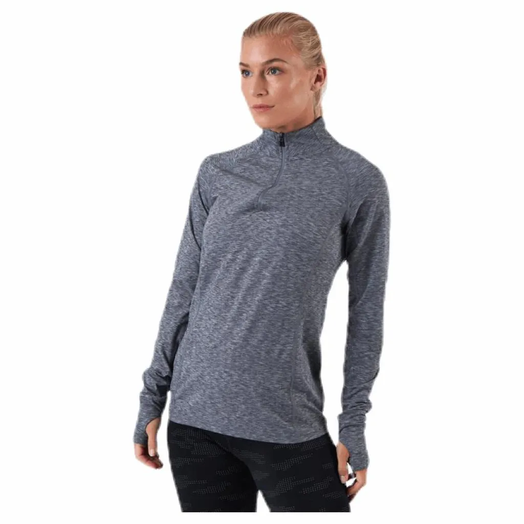 Endurance Canna V2 Melange Performance Midlayer Grey Grå Best