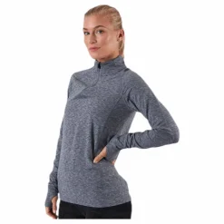 Endurance Canna V2 Melange Performance Midlayer Grey Grå Best