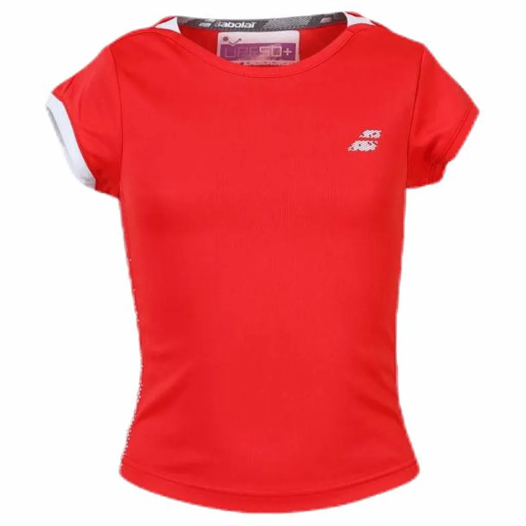 Babolat Cap Sleeve Top Performance Red Röd