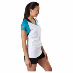 Babolat Cap Sleeve Top Play Blue/White Blå och Vit Clearance