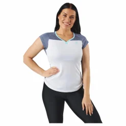 Cap Sleeve Top Play White Blue*Babolat Hot