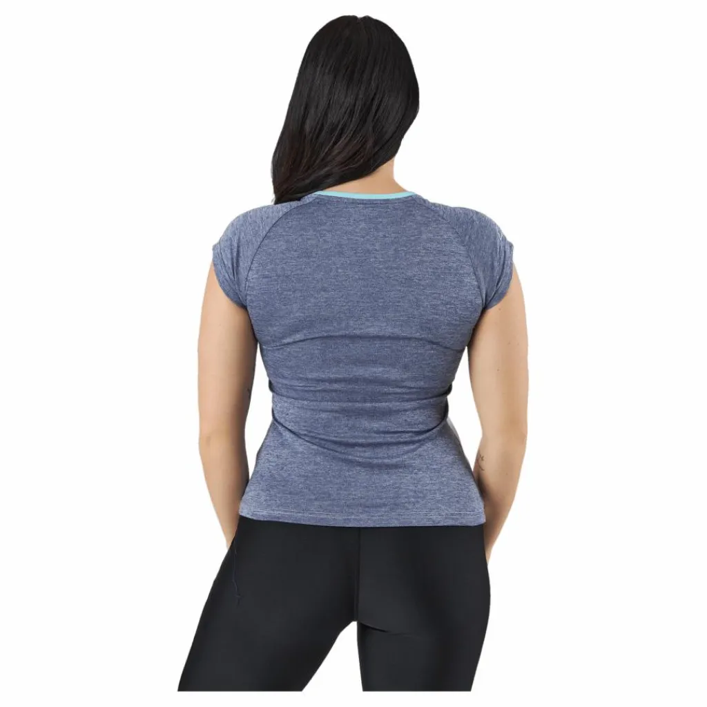 Cap Sleeve Top Play White Blue*Babolat Hot