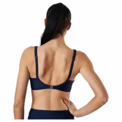 Abecita Capri Twisted Solid Soft Bra Blue Blå Hot