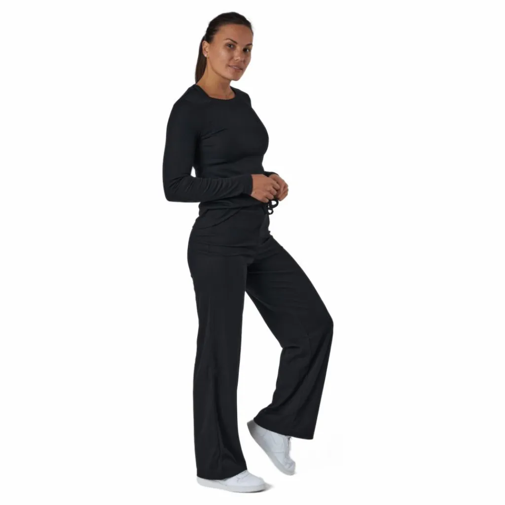 BLACC Cara Rib Set Black Svart