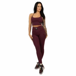 Gavelo Cargo Burgundy Leggings Dark Red Lila Best