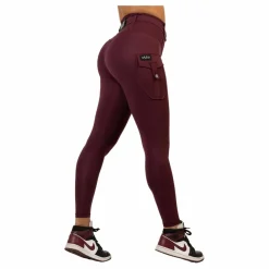 Gavelo Cargo Burgundy Leggings Dark Red Lila Best