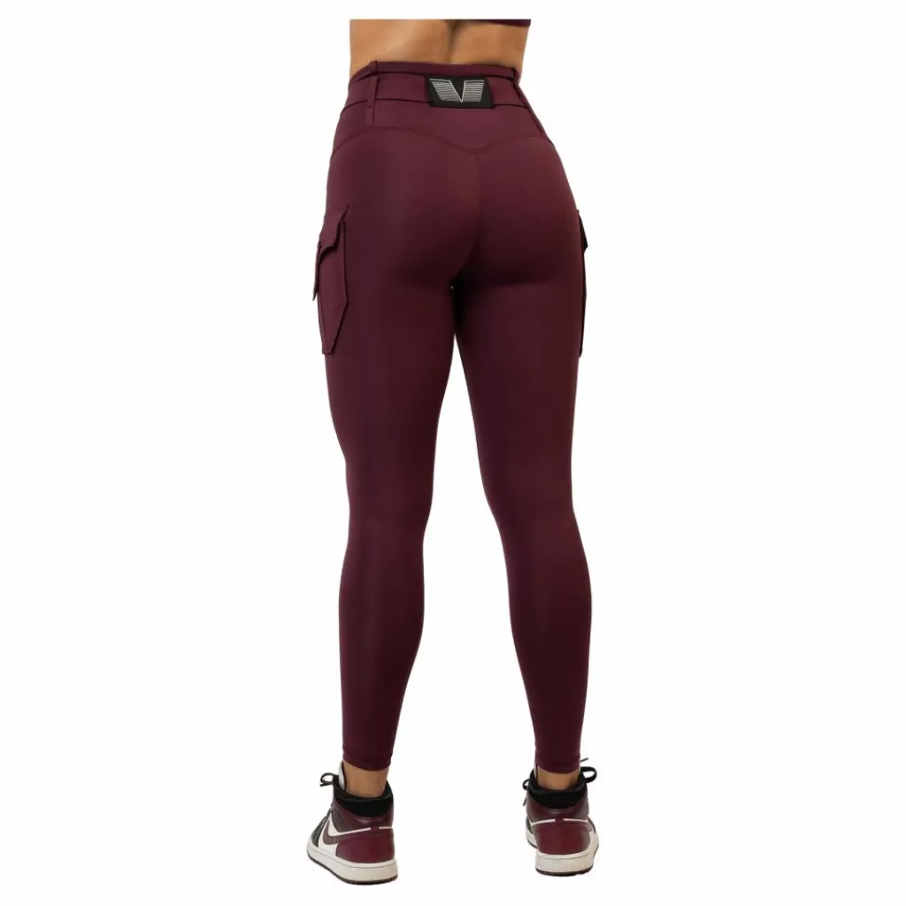 Gavelo Cargo Burgundy Leggings Dark Red Lila Best