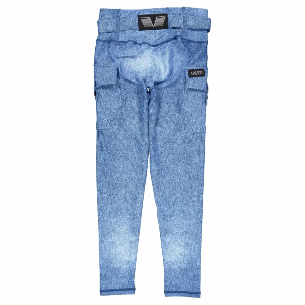 Cargo Leggings Denim Denim*Gavelo New