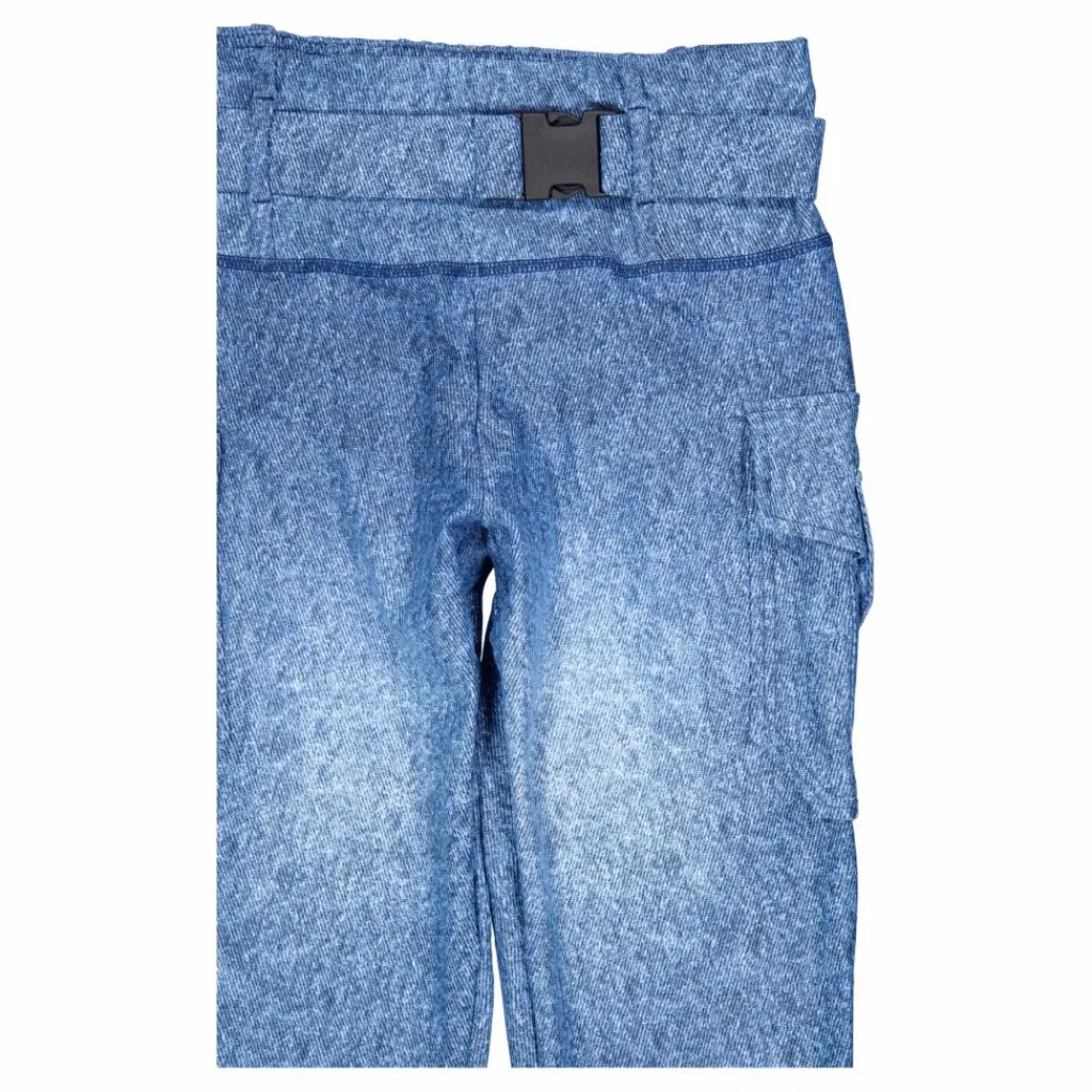 Cargo Leggings Denim Denim*Gavelo New