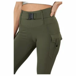 Cargo Leggings Military Green*Gavelo
