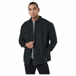 Tenson Cargo Shirt Jkt M Black Svart Discount