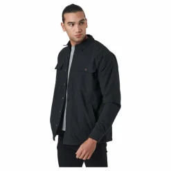 Tenson Cargo Shirt Jkt M Black Svart Discount