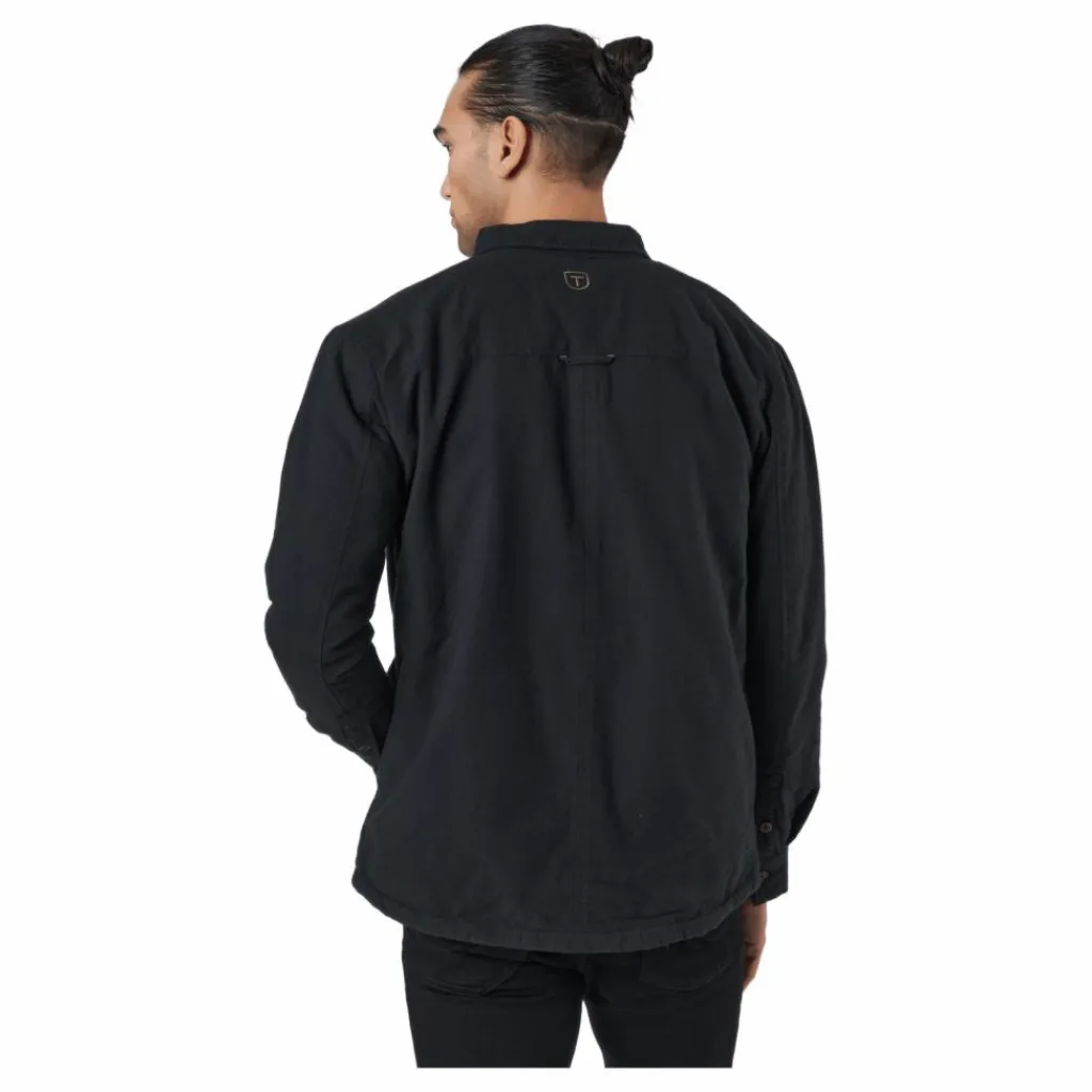 Tenson Cargo Shirt Jkt M Black Svart Discount