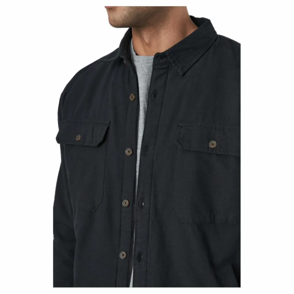 Tenson Cargo Shirt Jkt M Black Svart Discount