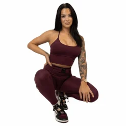 Cargo Top Burgundy Dark Red*Gavelo Best