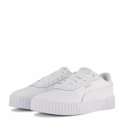 Puma Carina 2.0 White- White- Sil Vit Hot