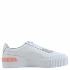 Puma Carina Lift Junior White Vit Clearance
