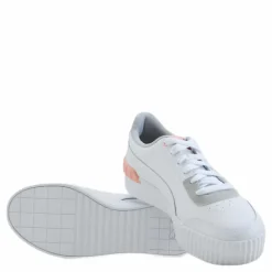 Puma Carina Lift Junior White Vit Clearance