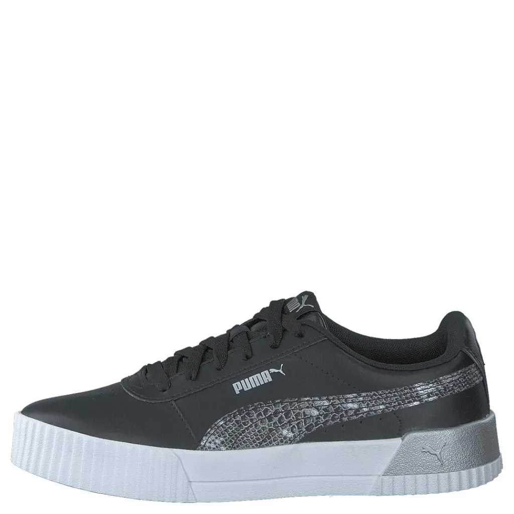 Puma Carina Untamed Black-silver Silver, Blå och Svart Discount