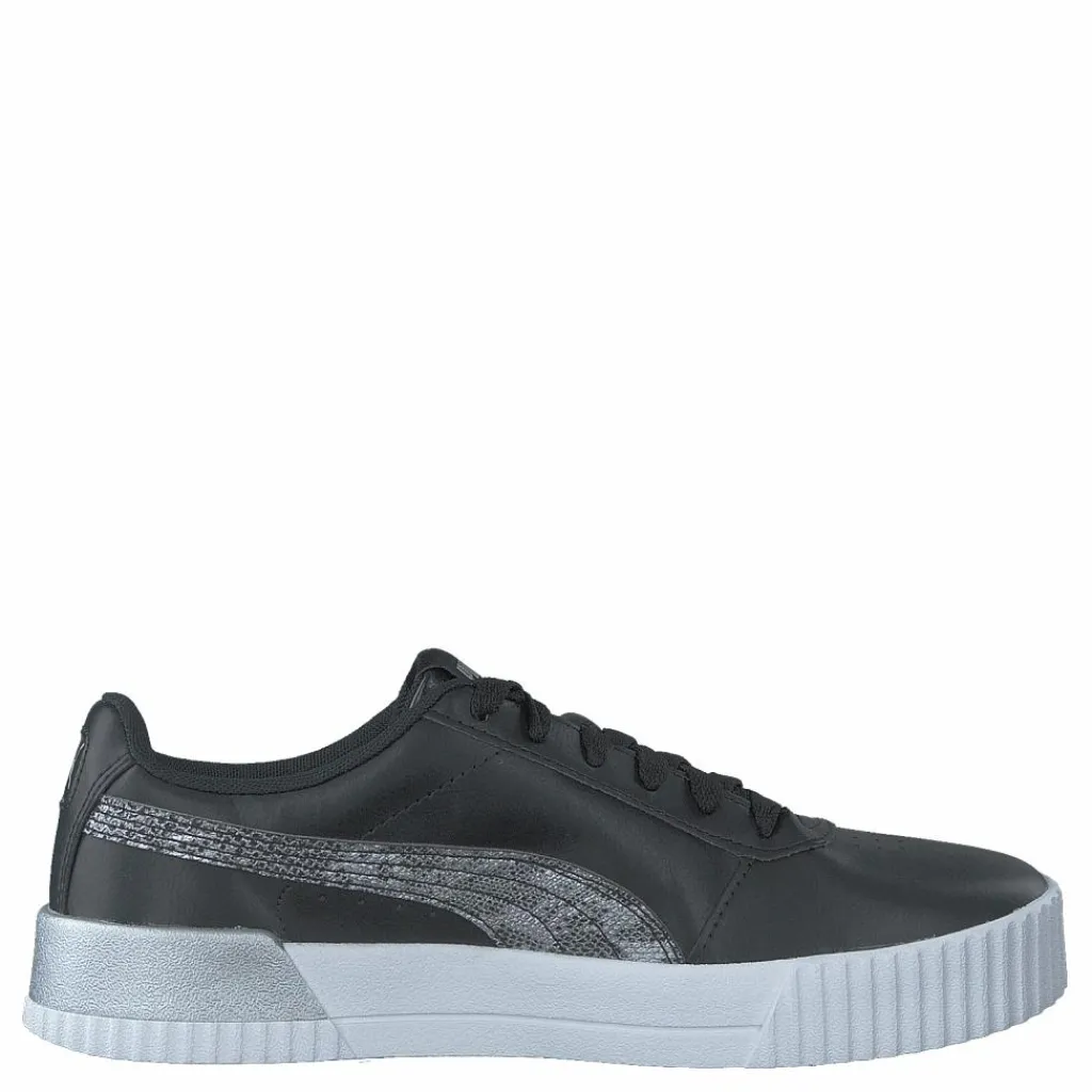 Puma Carina Untamed Black-silver Silver, Blå och Svart Discount