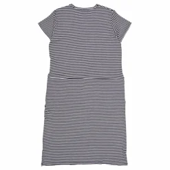 Tuxer Carmen Dress Navy Stripes Blå Outlet