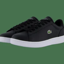 Lacoste Carnaby Set Leather BLK/WHT Blue Discount