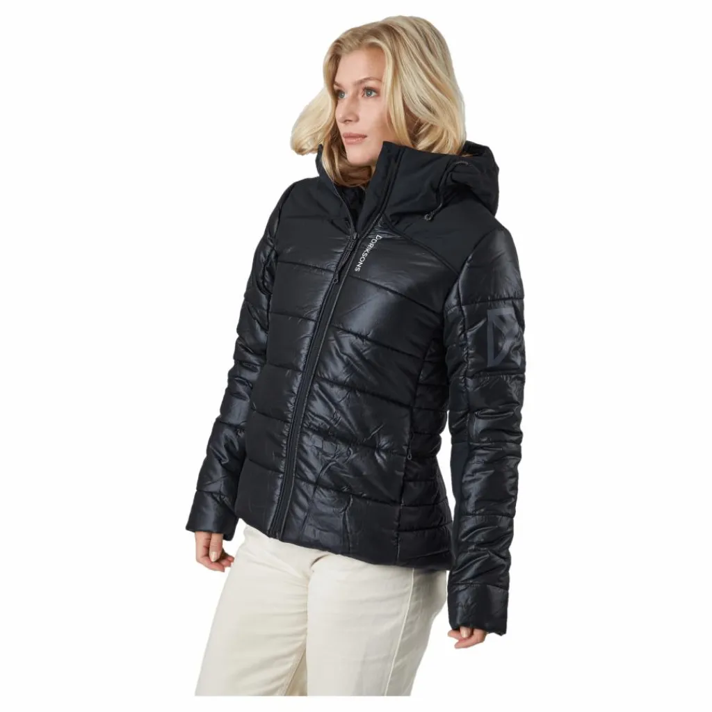 Didriksons Carolina Wns Jkt Black Svart Discount