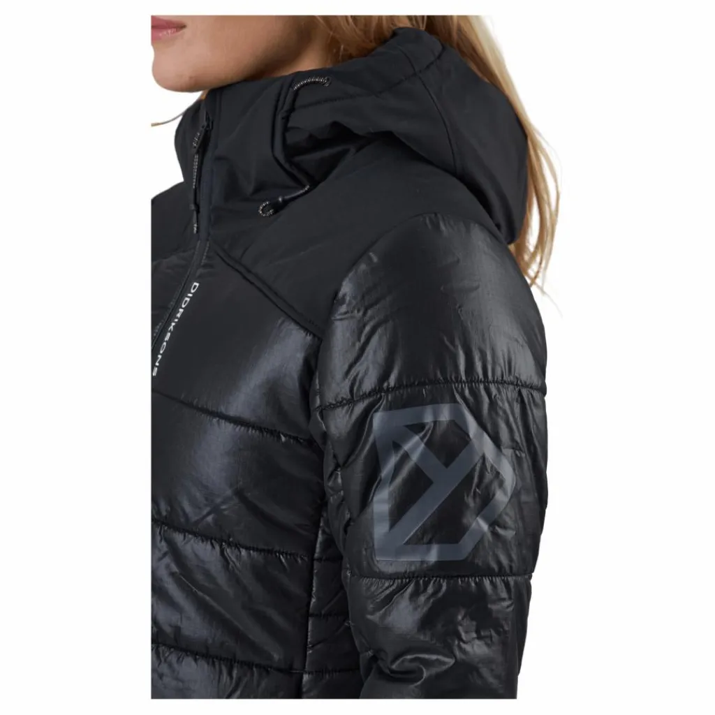 Didriksons Carolina Wns Jkt Black Svart Discount