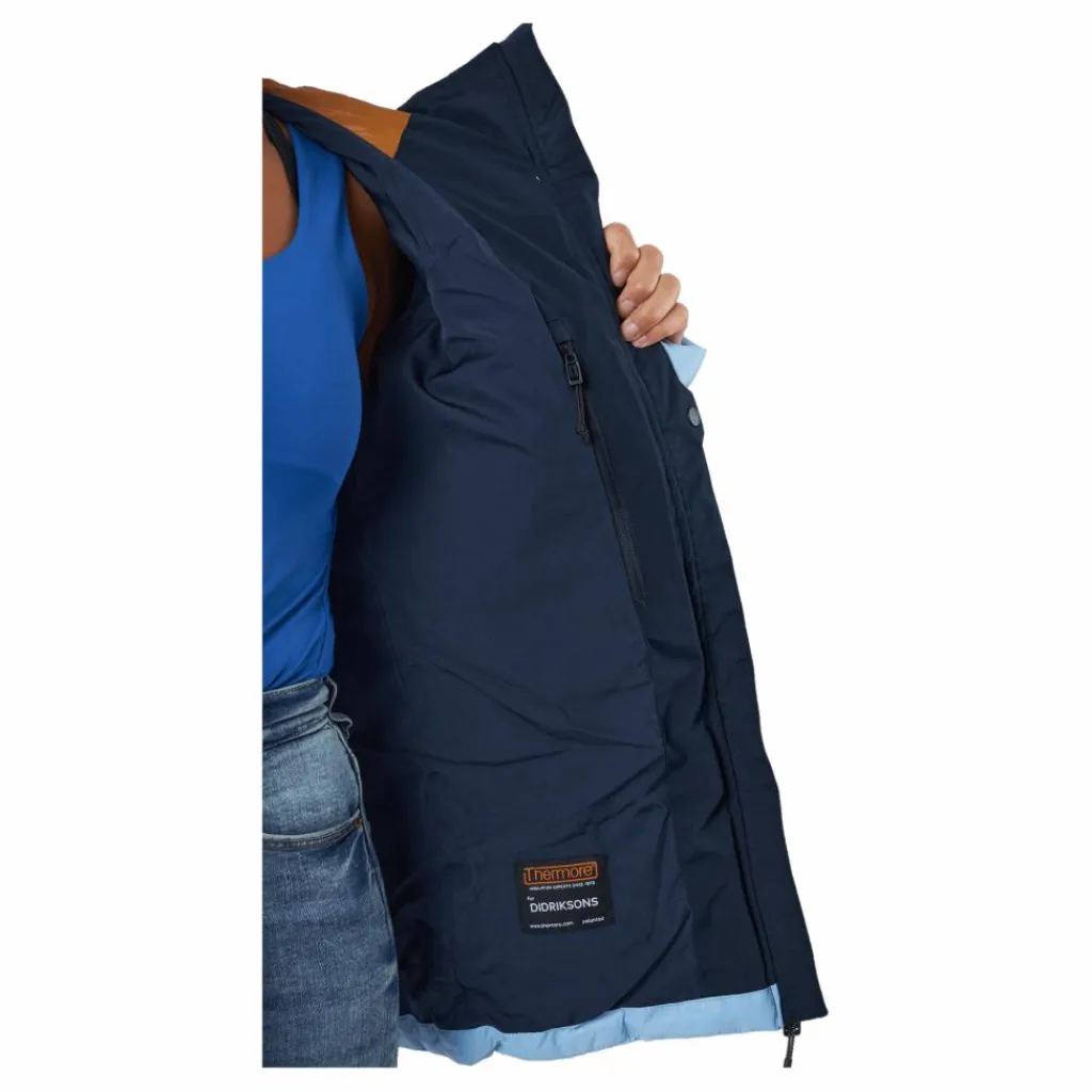 Didriksons Carolina Wns Jkt Blue Blå Sale