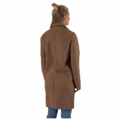 Only Carrie Bonded Coat Otw Brown Grå New