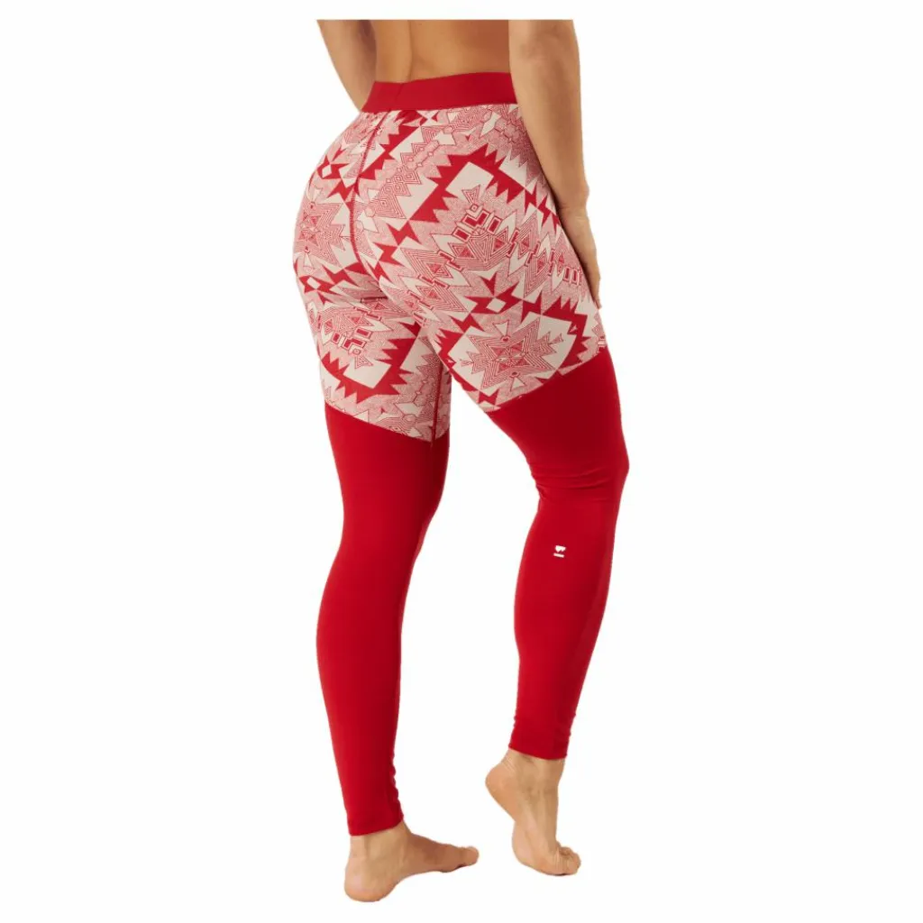 Mons Royale Cascade Merino Flex 200 Leggin Retro Red Nordtek Röd Discount