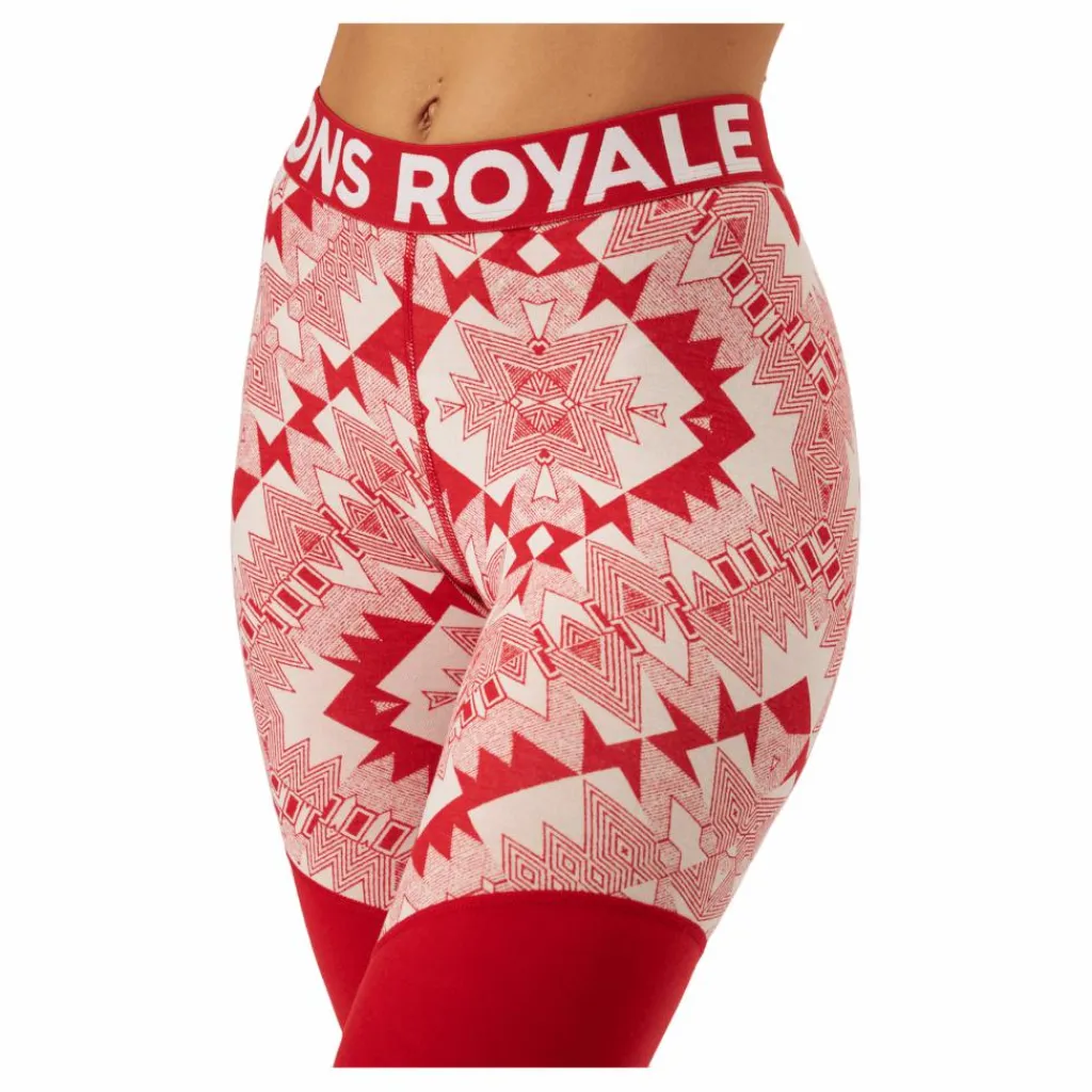 Mons Royale Cascade Merino Flex 200 Leggin Retro Red Nordtek Röd Discount