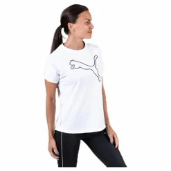 Puma Cat Tee White Vit Discount
